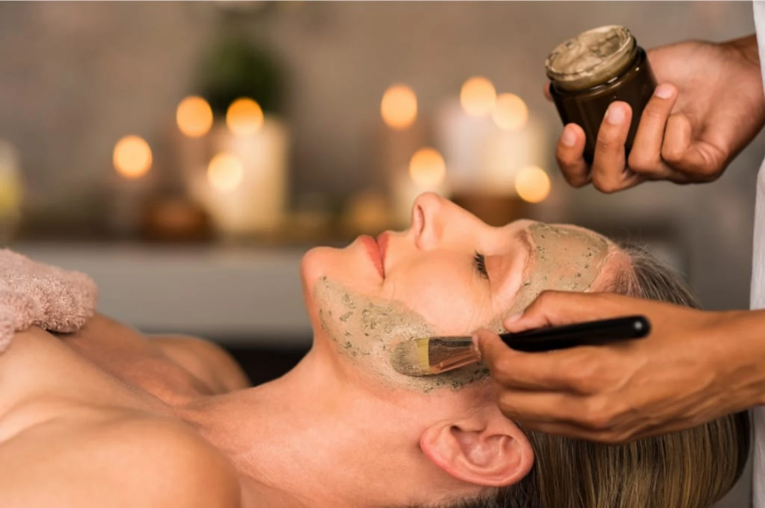 Facial Clay Mask After Hammam in Sultanahmet